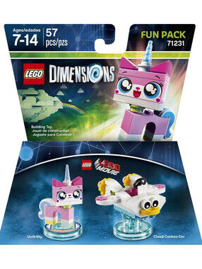 LEGO Dimensions 71231 Unikitty Fun Pack The LEGO Movie NEW SEALED RETIRED